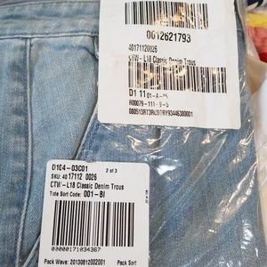 Cold water Creek's light denim jeans
